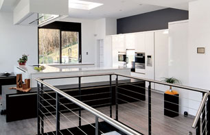 Cucina a vista o separata? Pro
